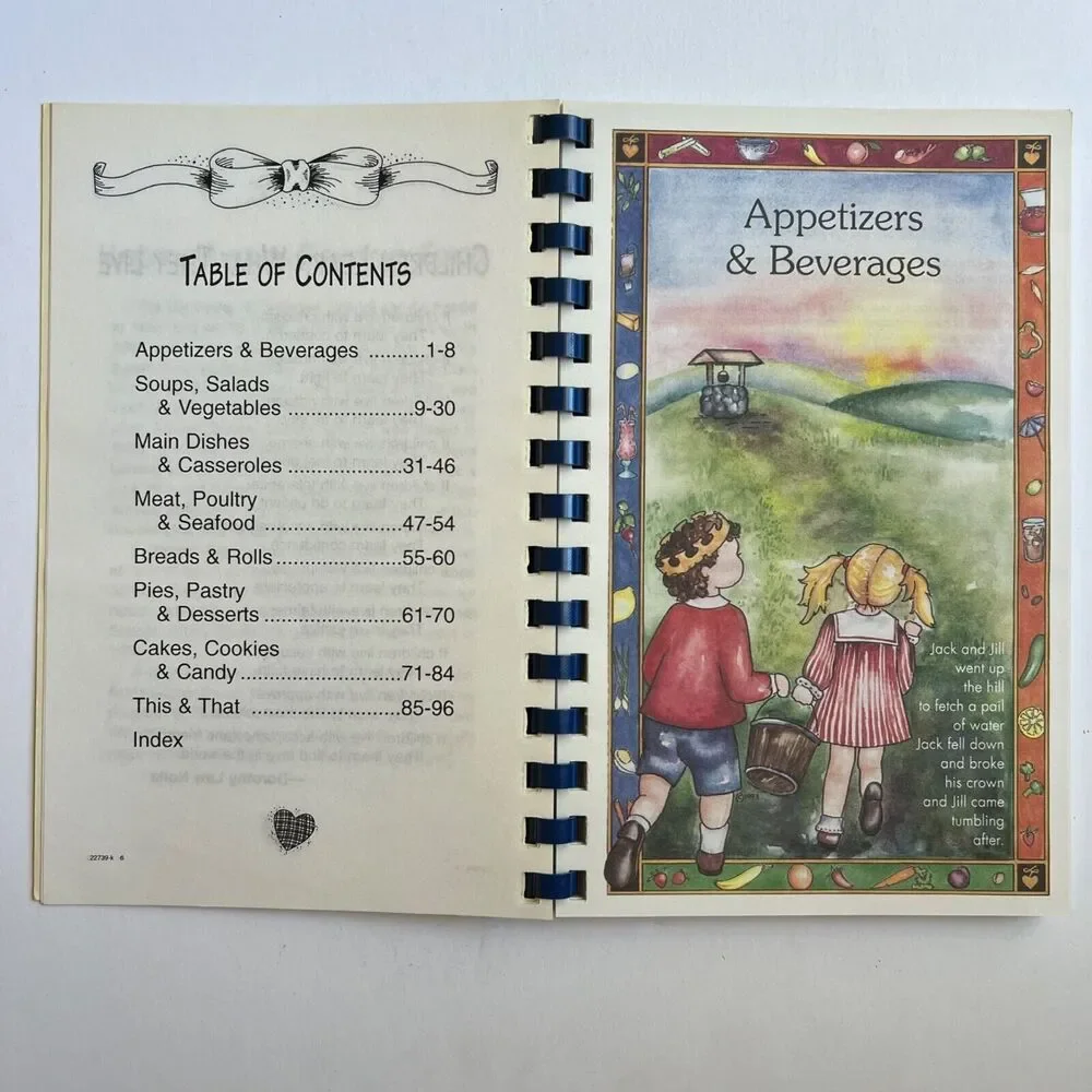 Vintage 1998 Cookbook Making the Grade Recipes from Lakeview Elementary School